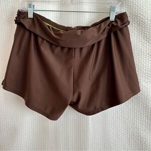 Athleta Splash Women’s Brown Swim Shorts Size: Medium